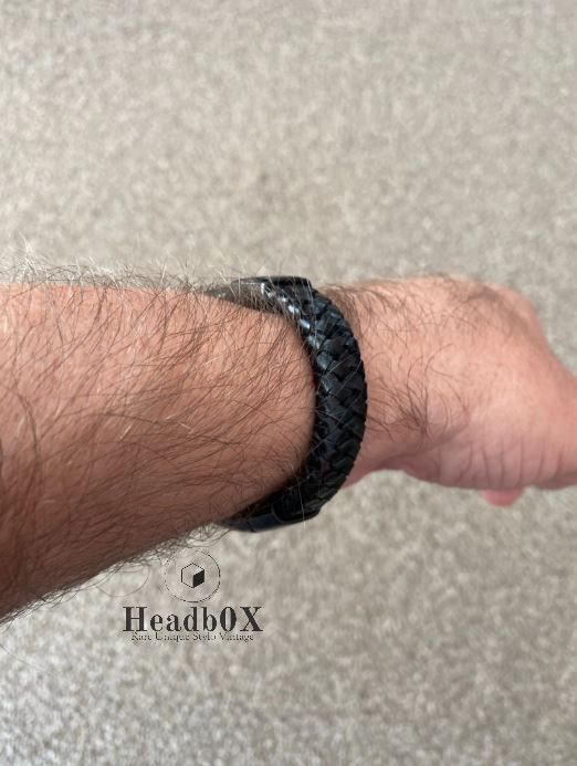 Leather Vintage Braided Cuff Bracelets Size ONE SIZE - 4 Thumbnail