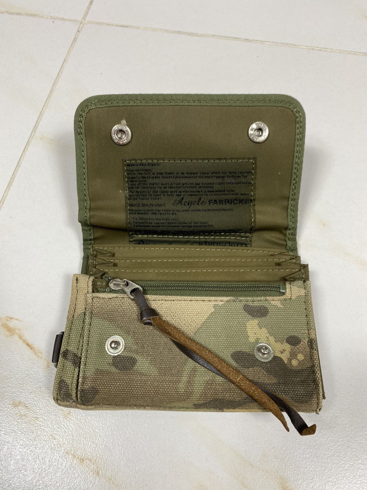 Maharishi Maharishi Camo Wallet Size ONE SIZE - 6 Thumbnail
