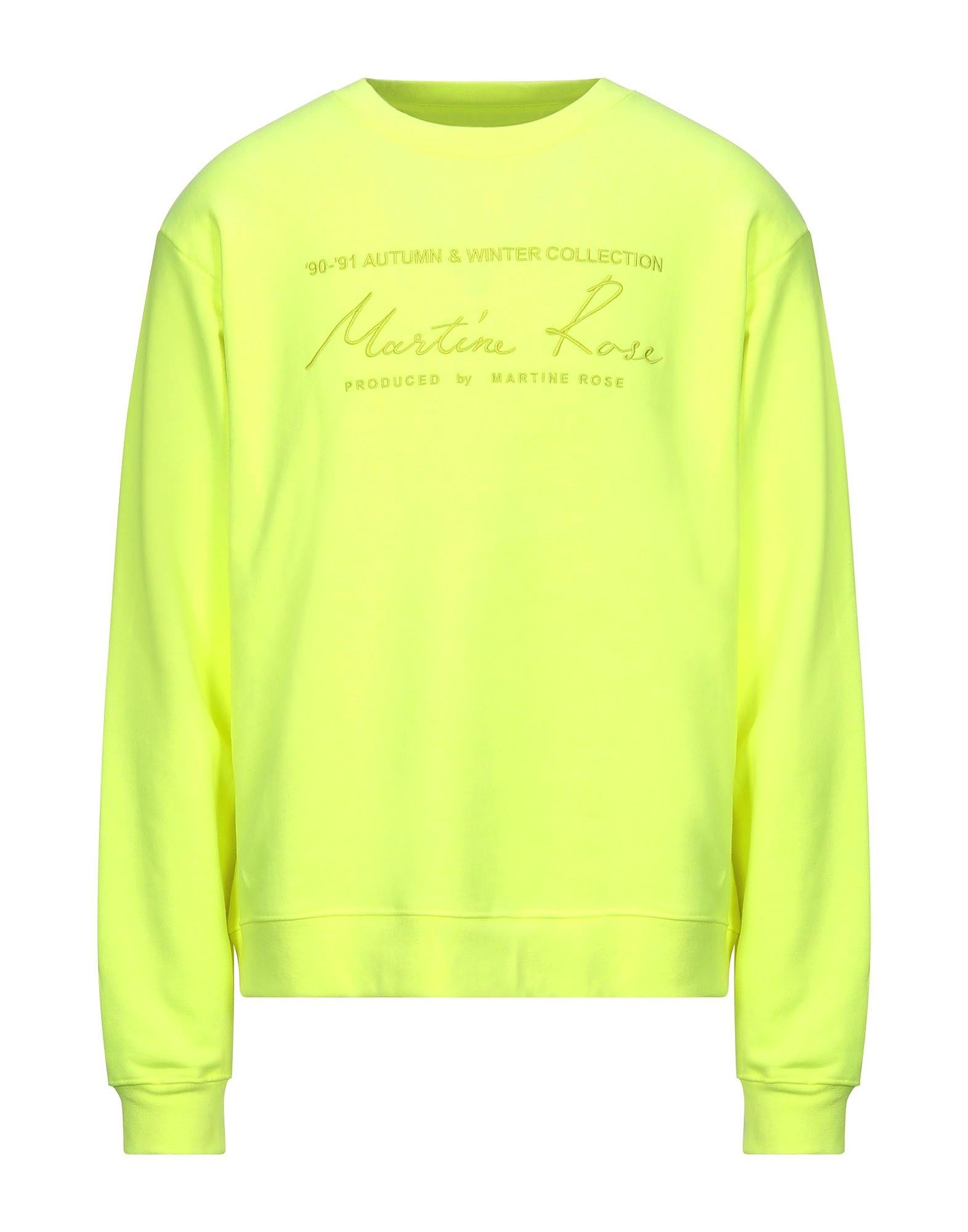Martine Rose Sweatshirts in Acid Green Size US L / EU 52-54 / 3 - 1 Thumbnail
