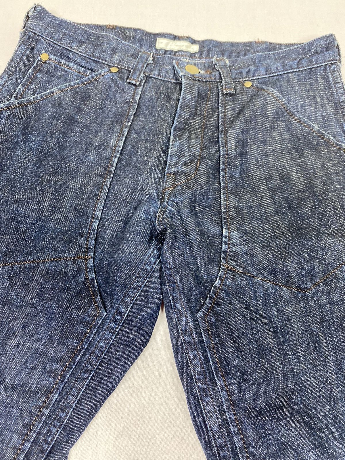 Number (N)ine Number (N)ine Workwear Denim Jeans S001 Size US 30 / EU 46 - 4 Thumbnail
