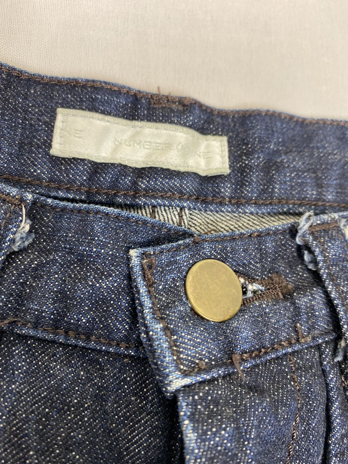 Number (N)ine Number (N)ine Workwear Denim Jeans S001 Size US 30 / EU 46 - 5 Thumbnail