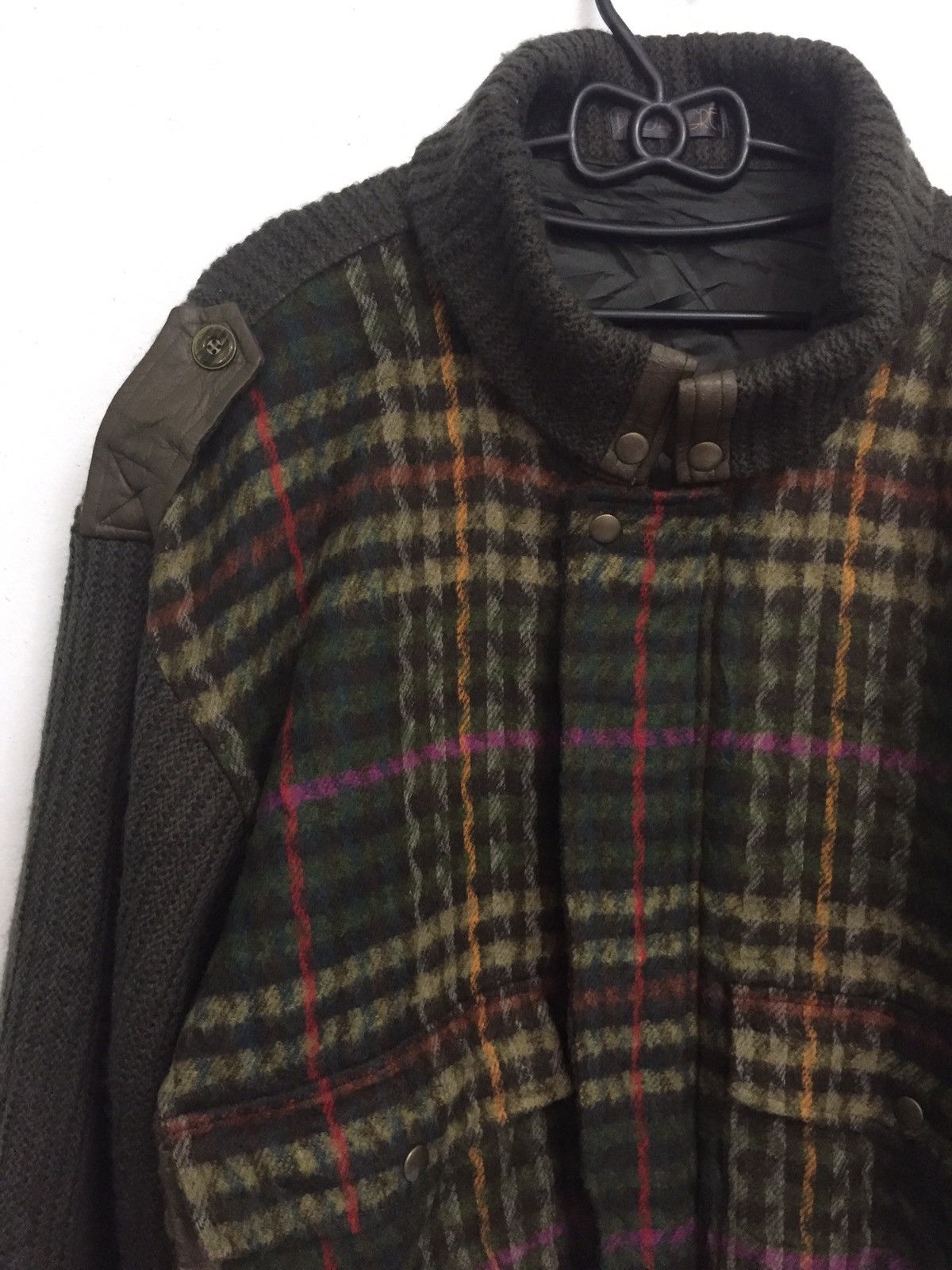 Japanese Brand Prioalegre Mix Color Zipper Jacket Size US L / EU 52-54 / 3 - 4 Thumbnail
