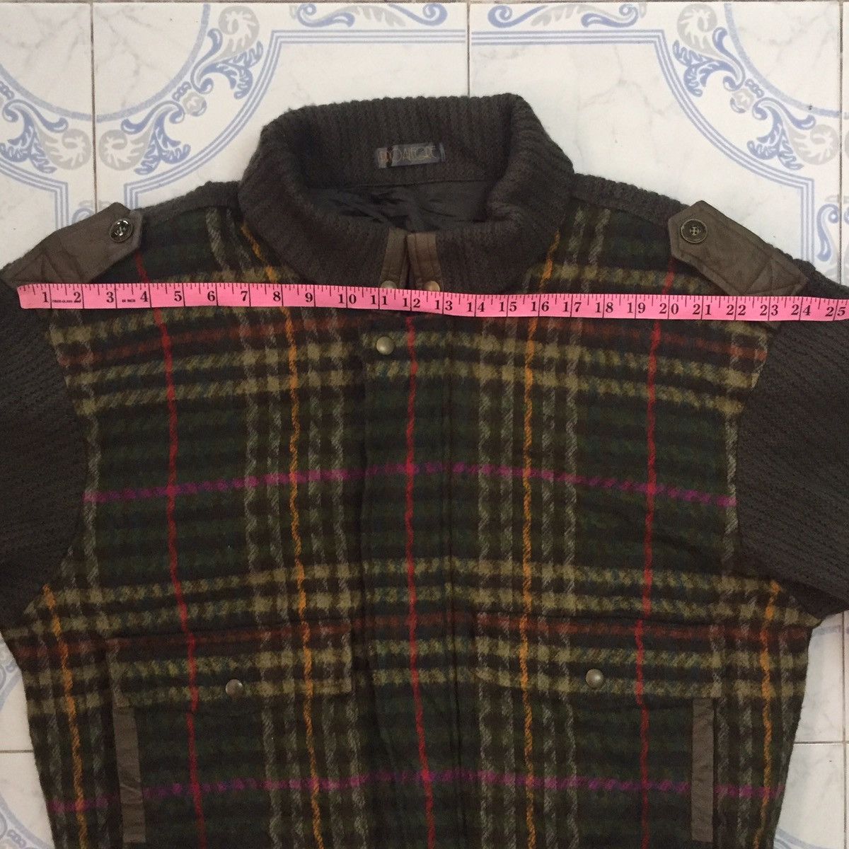 Japanese Brand Prioalegre Mix Color Zipper Jacket Size US L / EU 52-54 / 3 - 22 Thumbnail