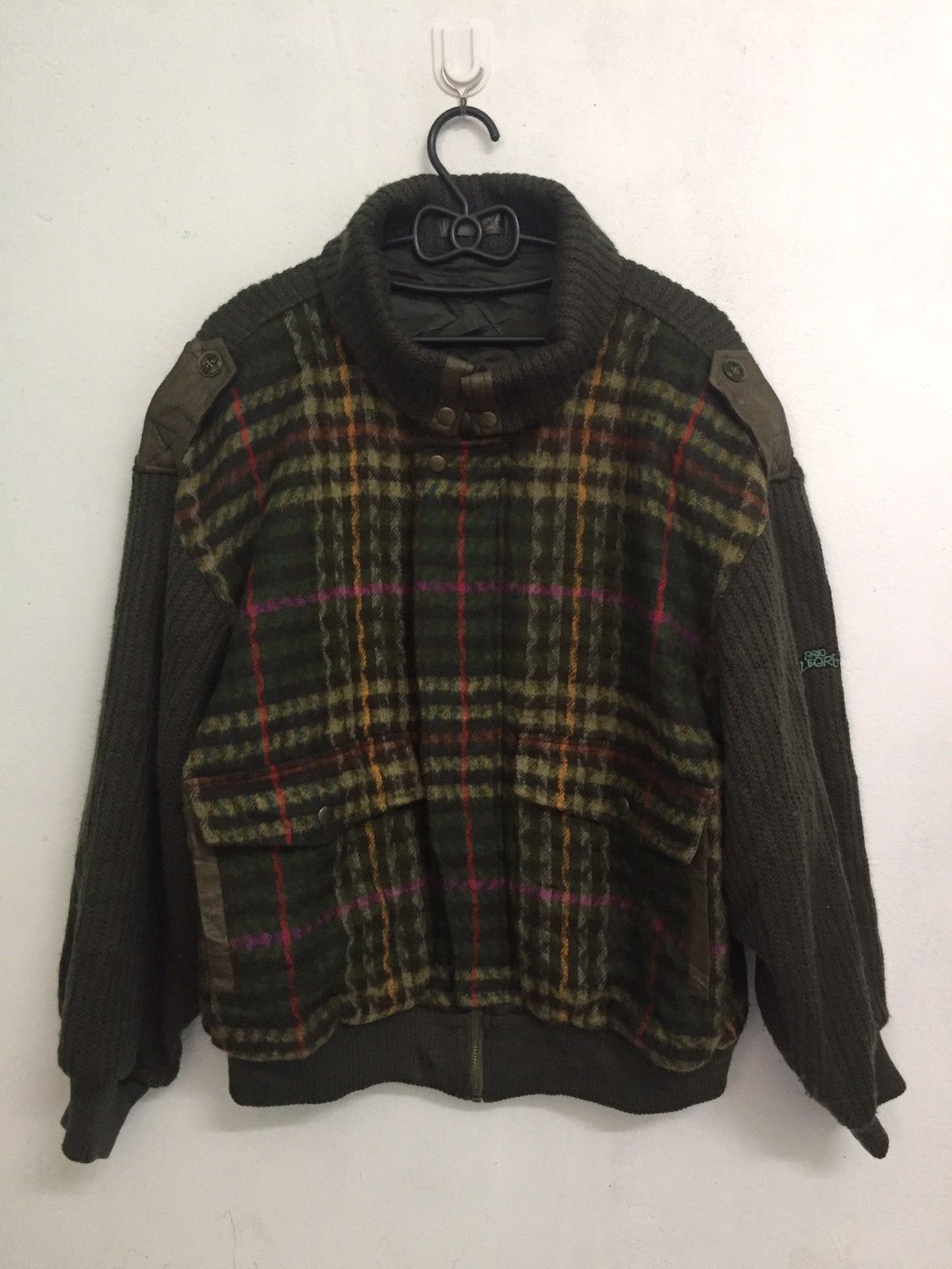 Japanese Brand Prioalegre Mix Color Zipper Jacket Size US L / EU 52-54 / 3 - 1 Thumbnail