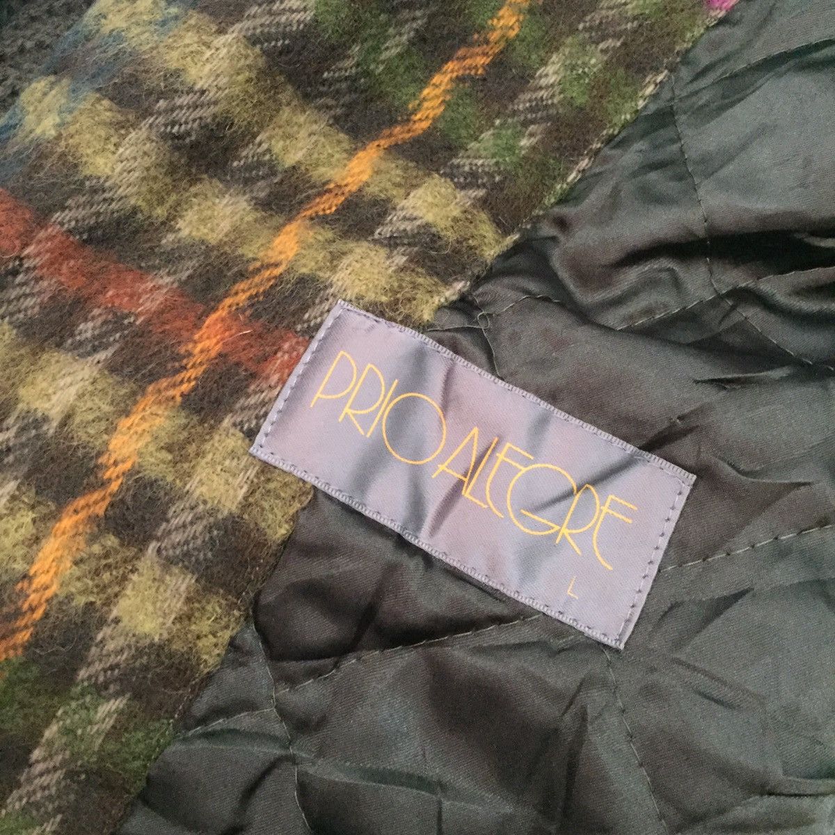 Japanese Brand Prioalegre Mix Color Zipper Jacket Size US L / EU 52-54 / 3 - 17 Thumbnail