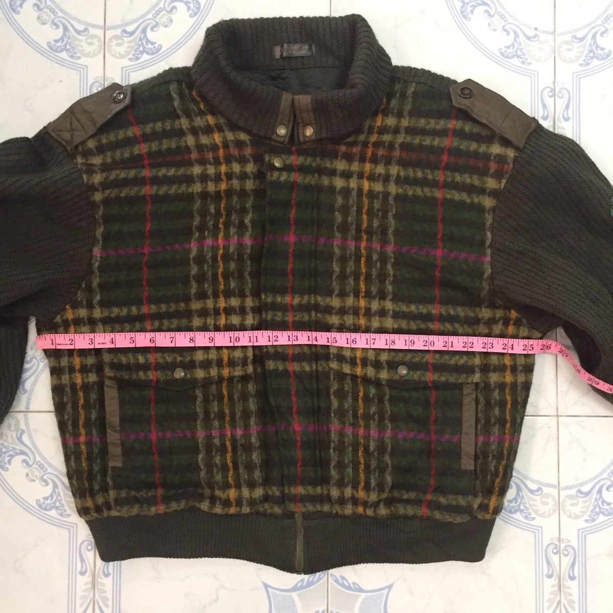 Japanese Brand Prioalegre Mix Color Zipper Jacket Size US L / EU 52-54 / 3 - 20 Thumbnail