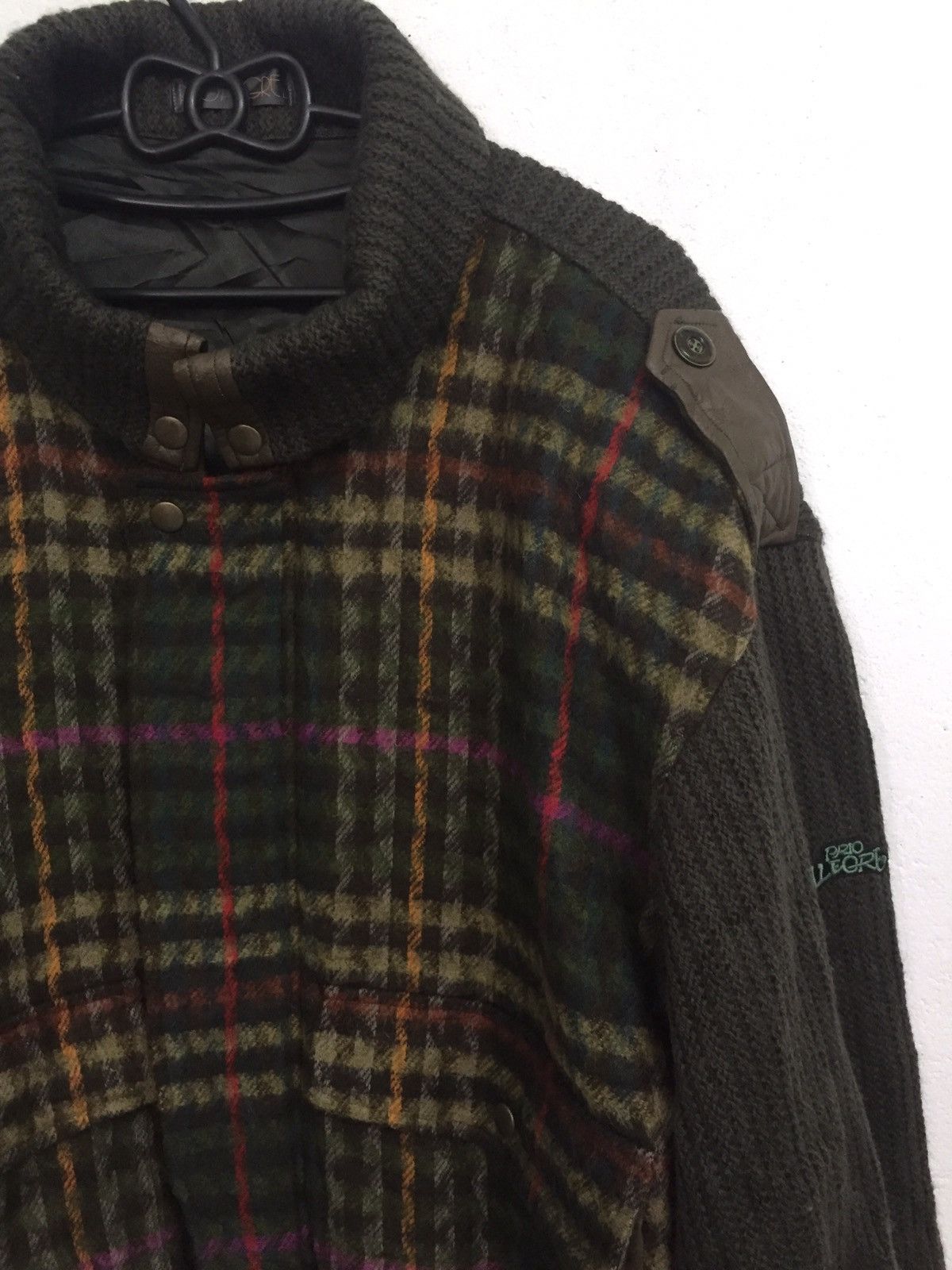 Japanese Brand Prioalegre Mix Color Zipper Jacket Size US L / EU 52-54 / 3 - 5 Thumbnail