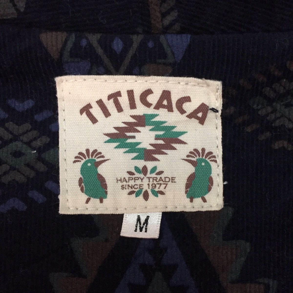 Japanese Brand Titicaca Happy Trade Nice Art Printed Jacket Size US M / EU 48-50 / 2 - 14 Thumbnail