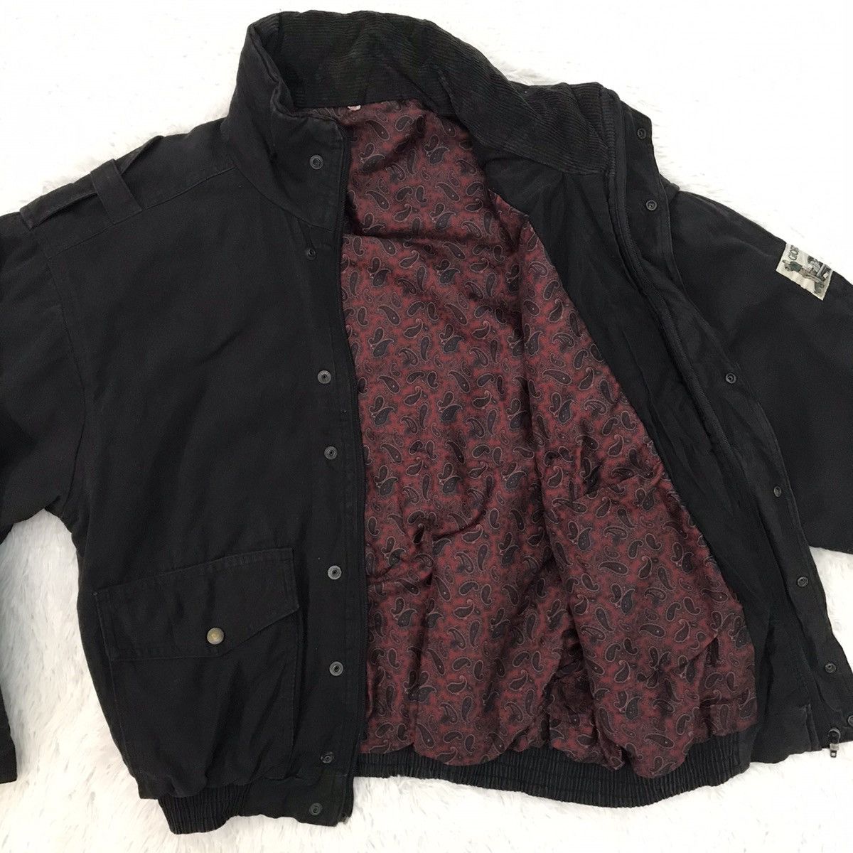 Giordano Giordano Cotton Jacket Inner Paisleys Made in England Size US M / EU 48-50 / 2 - 13 Thumbnail