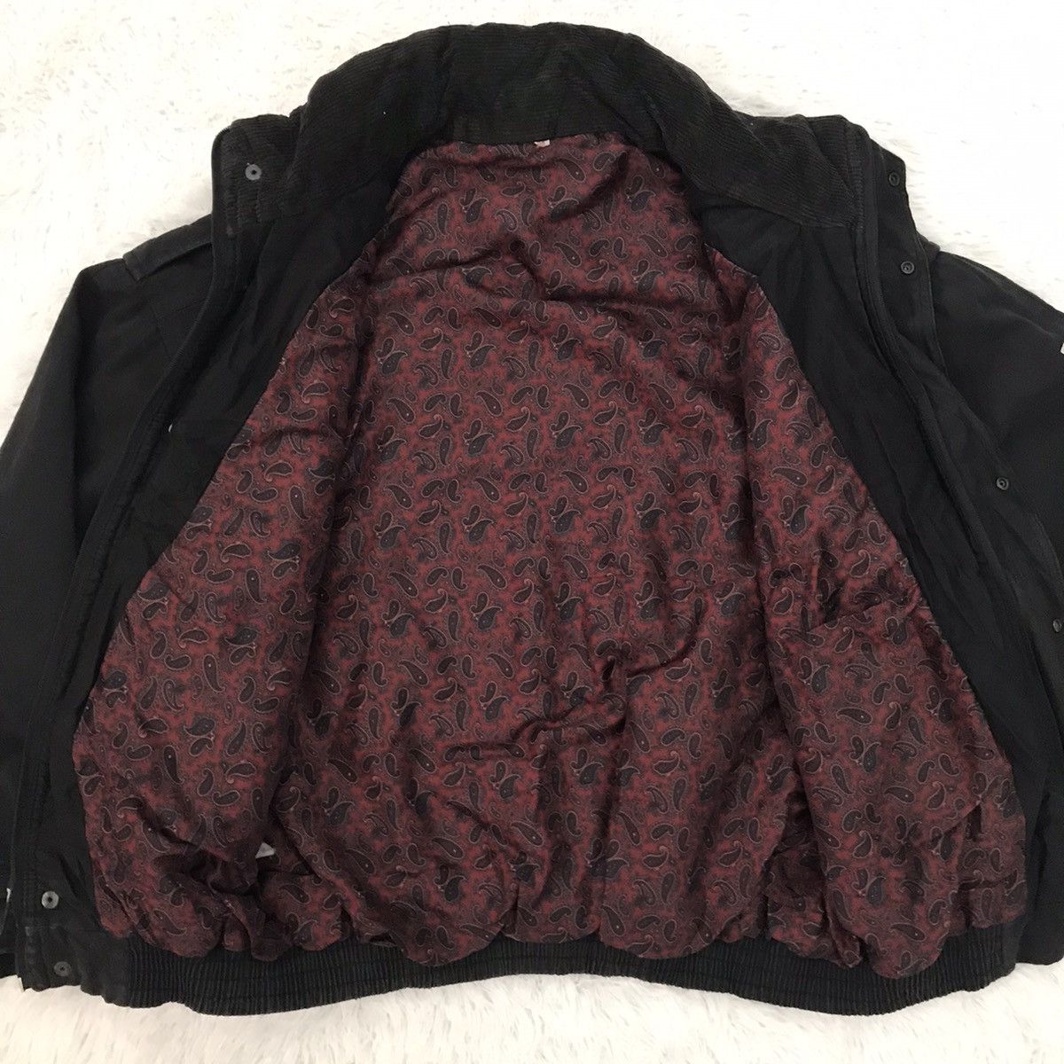 Giordano Giordano Cotton Jacket Inner Paisleys Made in England Size US M / EU 48-50 / 2 - 14 Thumbnail