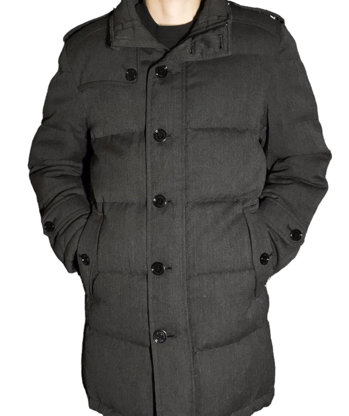 Burberry Vintage Burberry Black Label Heavy Coat Size US L / EU 52-54 / 3 - 13 Thumbnail