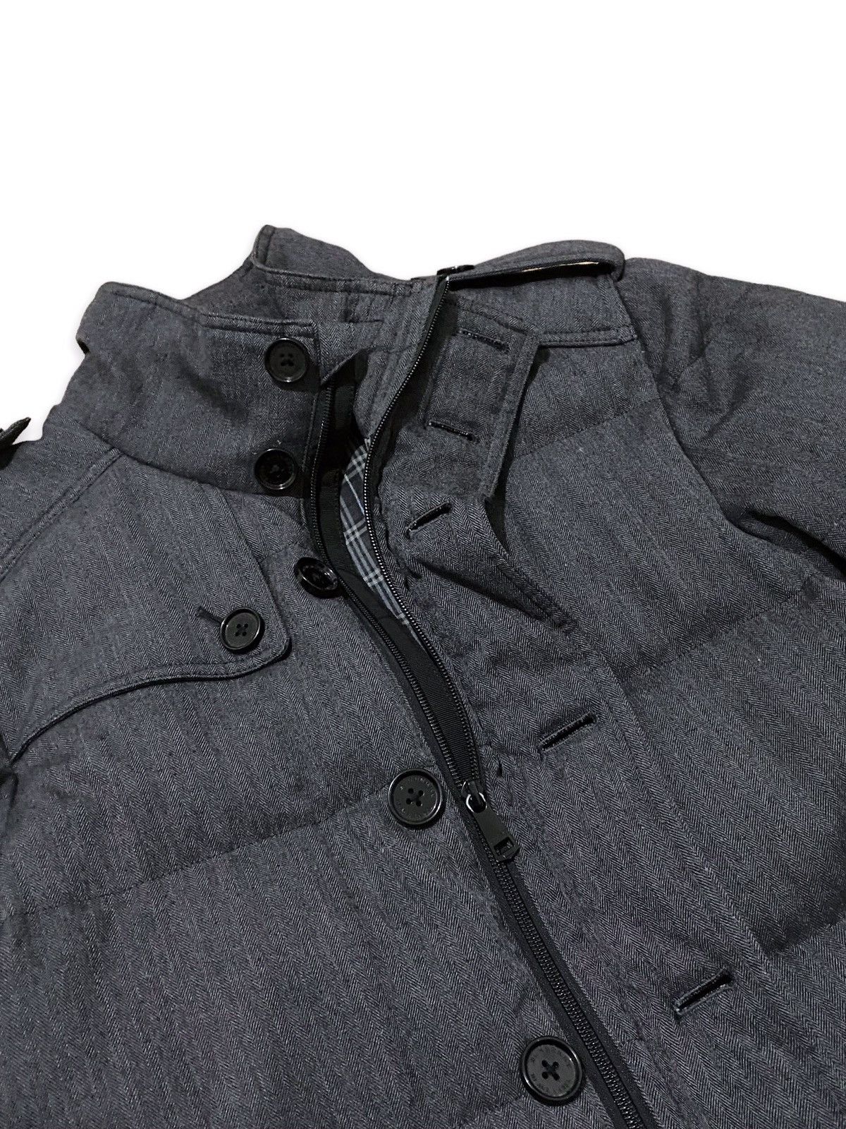 Burberry Vintage Burberry Black Label Heavy Coat Size US L / EU 52-54 / 3 - 6 Thumbnail