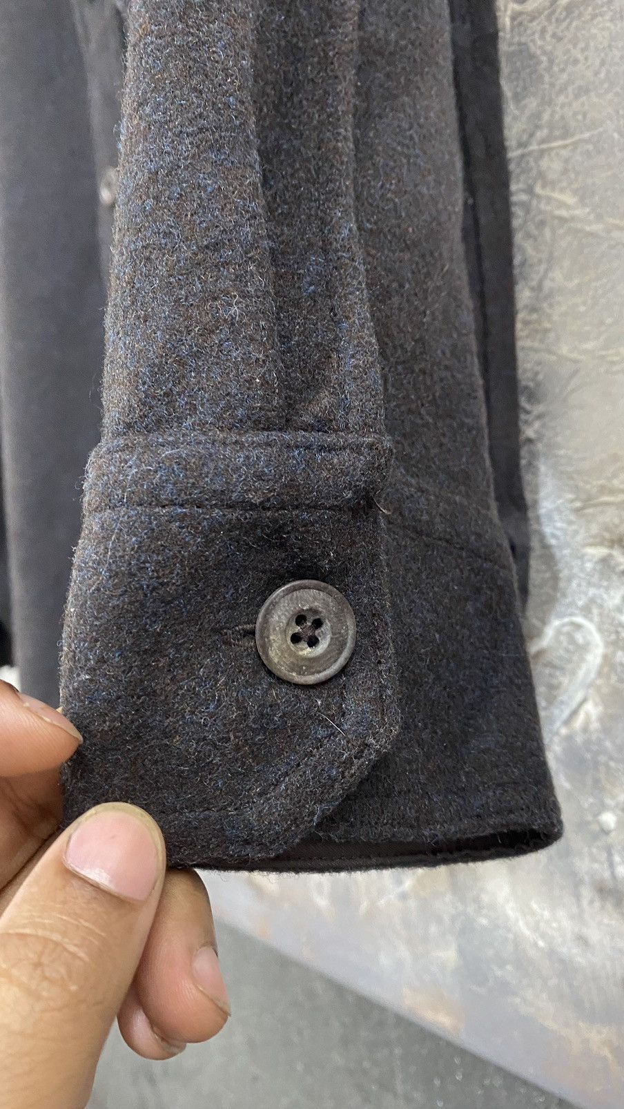 Japanese Brand Uniqlo Undercover Button Up Wool Jacket Size US L / EU 52-54 / 3 - 3 Thumbnail