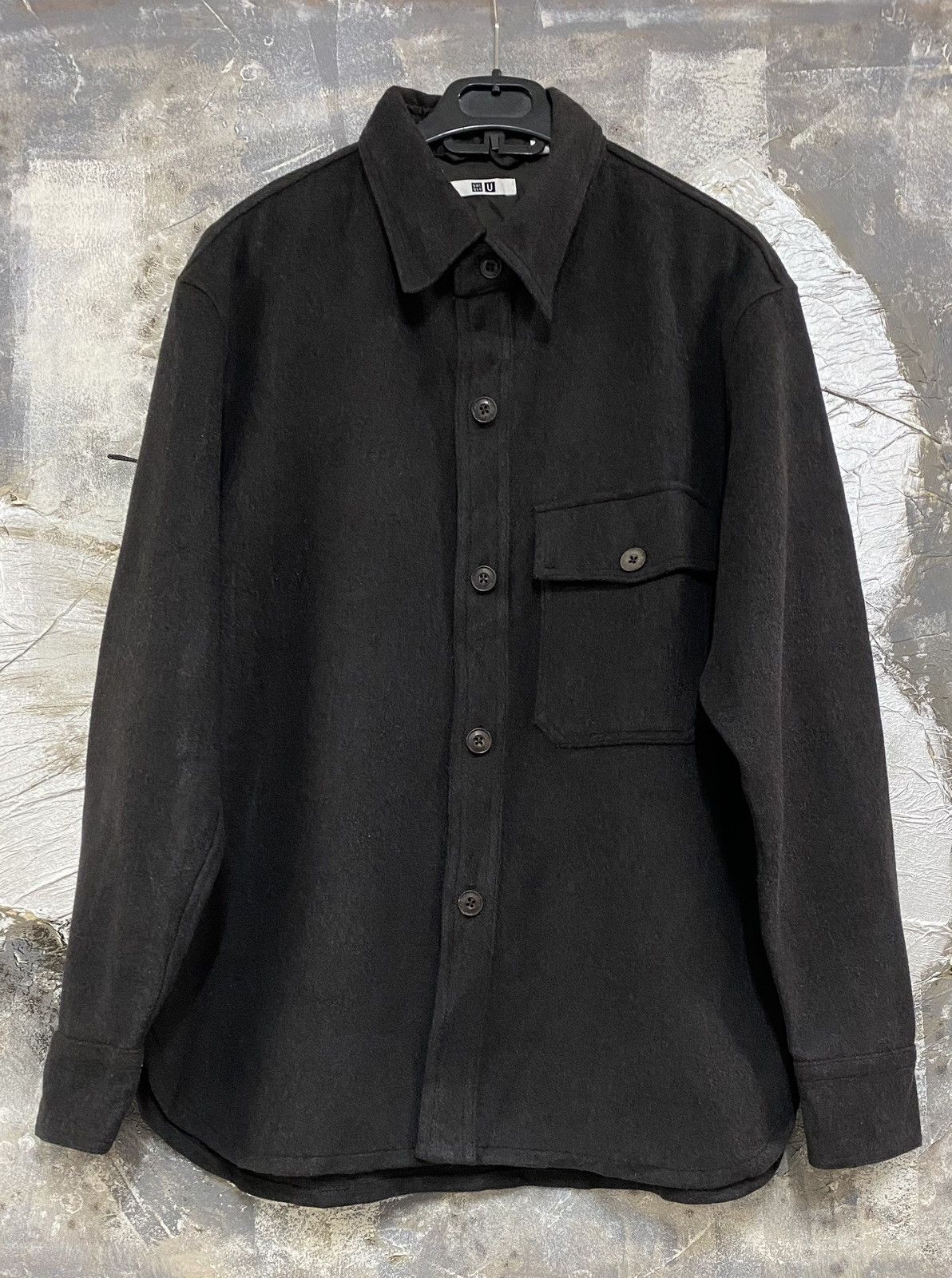 Japanese Brand Uniqlo Undercover Button Up Wool Jacket Size US L / EU 52-54 / 3 - 1 Thumbnail