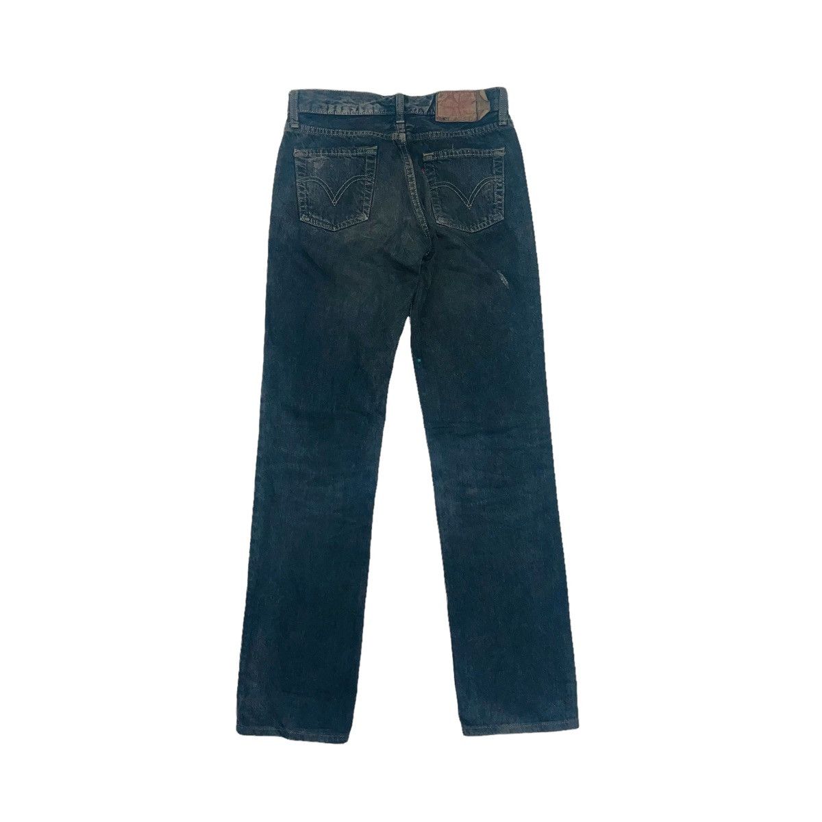 Levi's × Vintage Vintage Levi's 501 Charcoal Denim Jeans 27x31 Size US 27 - 2 Thumbnail