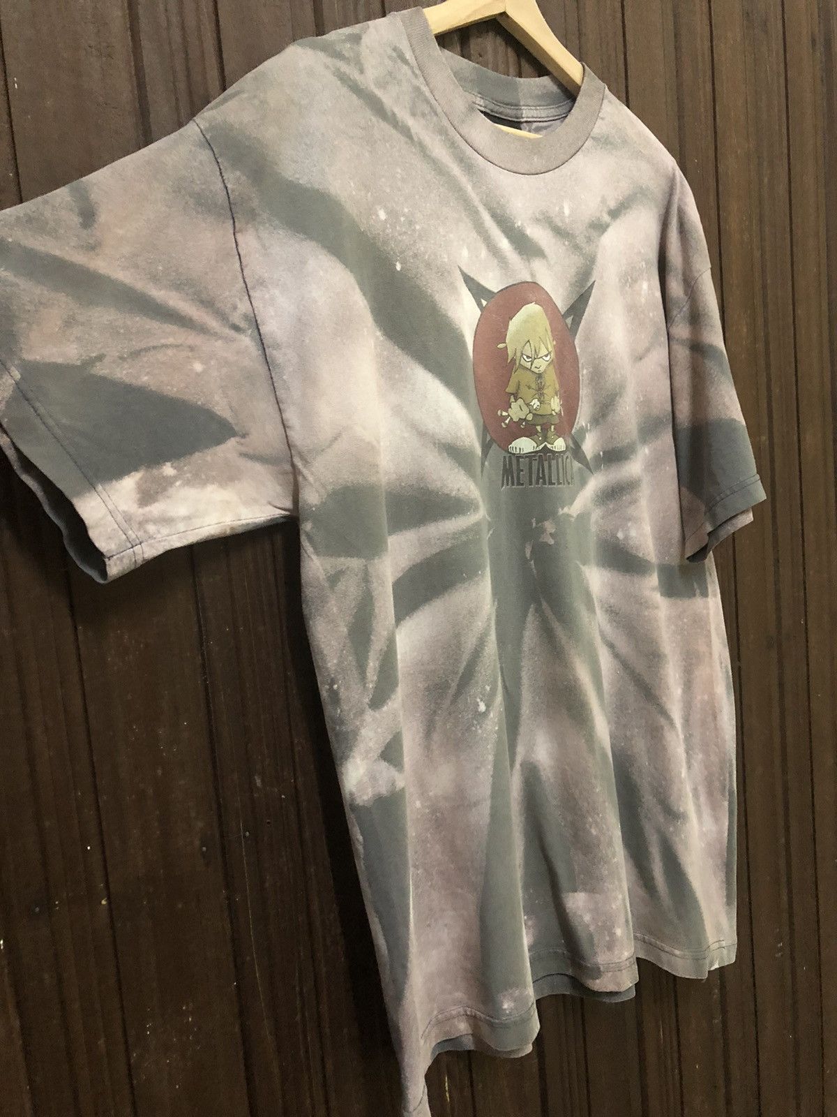 Band Tees × Metallica × Vintage Vintage 90s Metallica American Heavy Metal Band Rare Shirt Size US XL / EU 56 / 4 - 5 Thumbnail