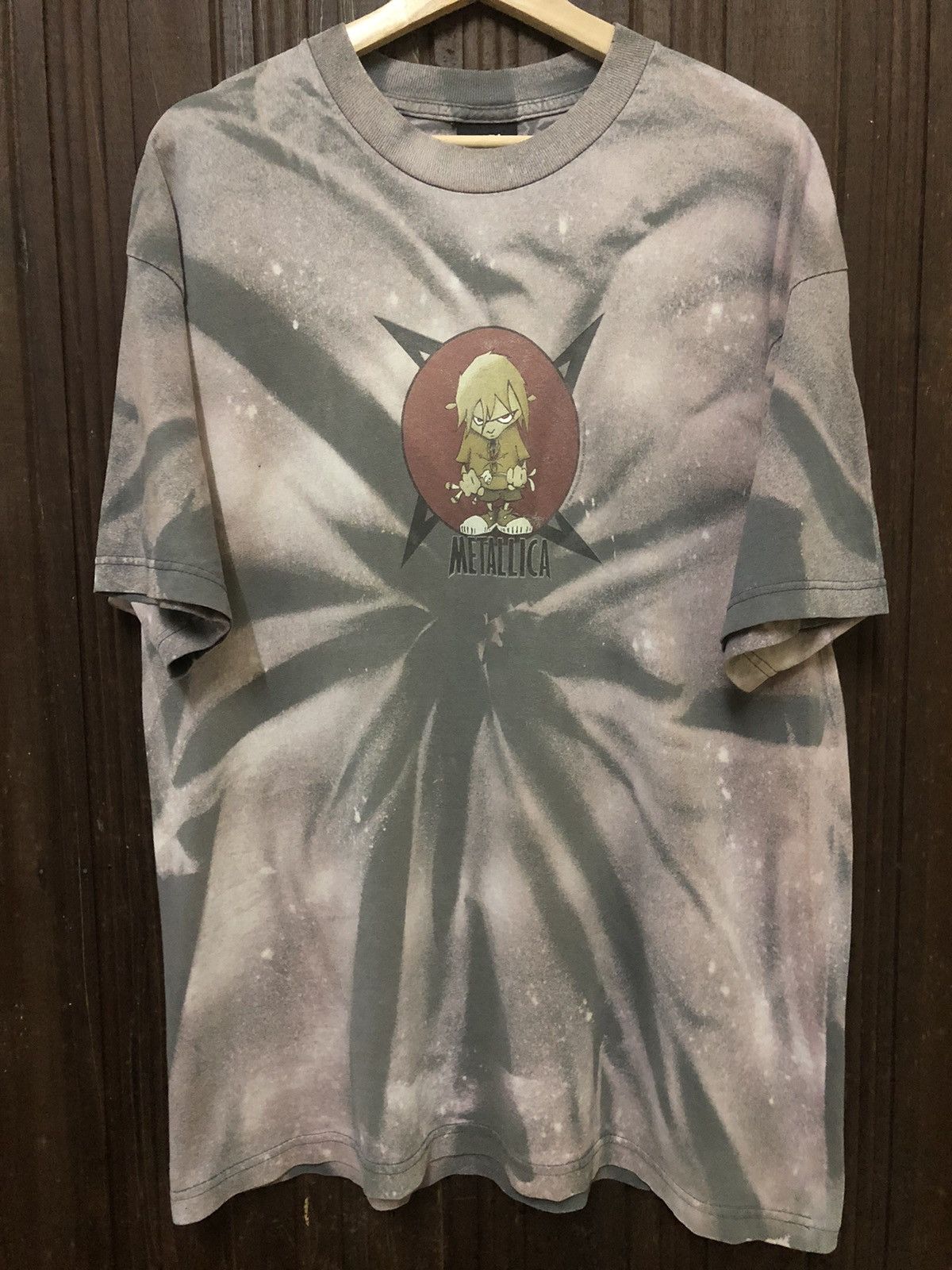 Band Tees × Metallica × Vintage Vintage 90s Metallica American Heavy Metal Band Rare Shirt Size US XL / EU 56 / 4 - 1 Thumbnail