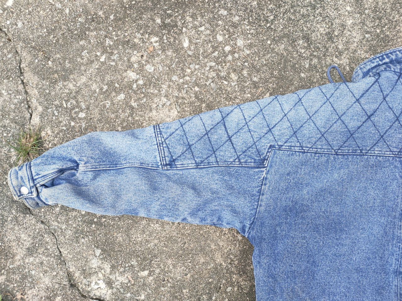 Japanese Brand Vintage Denim Bomber Size US M / EU 48-50 / 2 - 4 Thumbnail