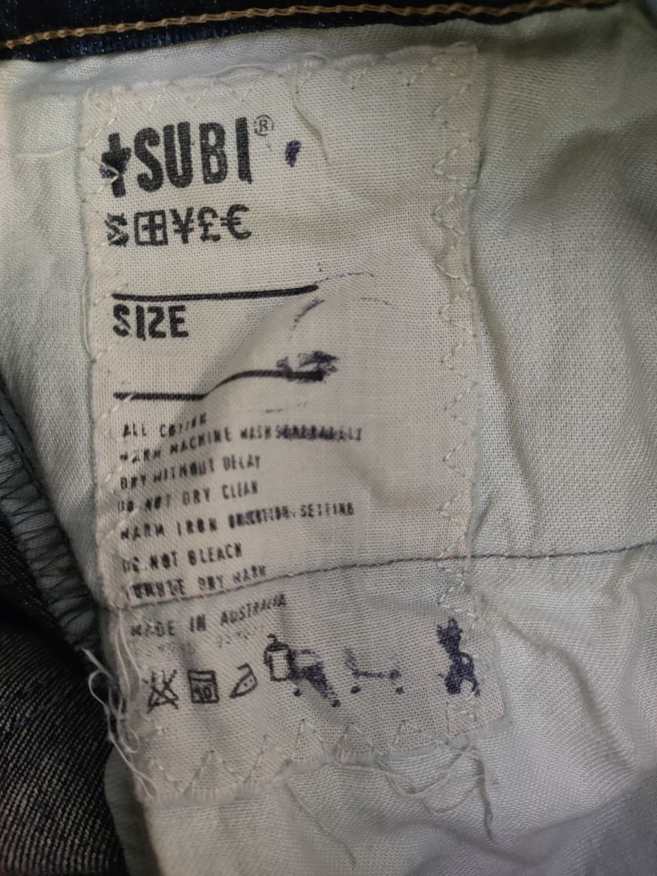 Japanese Brand Ksubi Ladies Denim Size 26" / US 2 / IT 38 - 6 Thumbnail