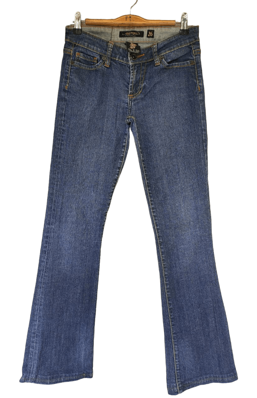 Ed Hardy Ed Hardy Ladies Denim Size 28" / US 6 / IT 42 - 2 Thumbnail