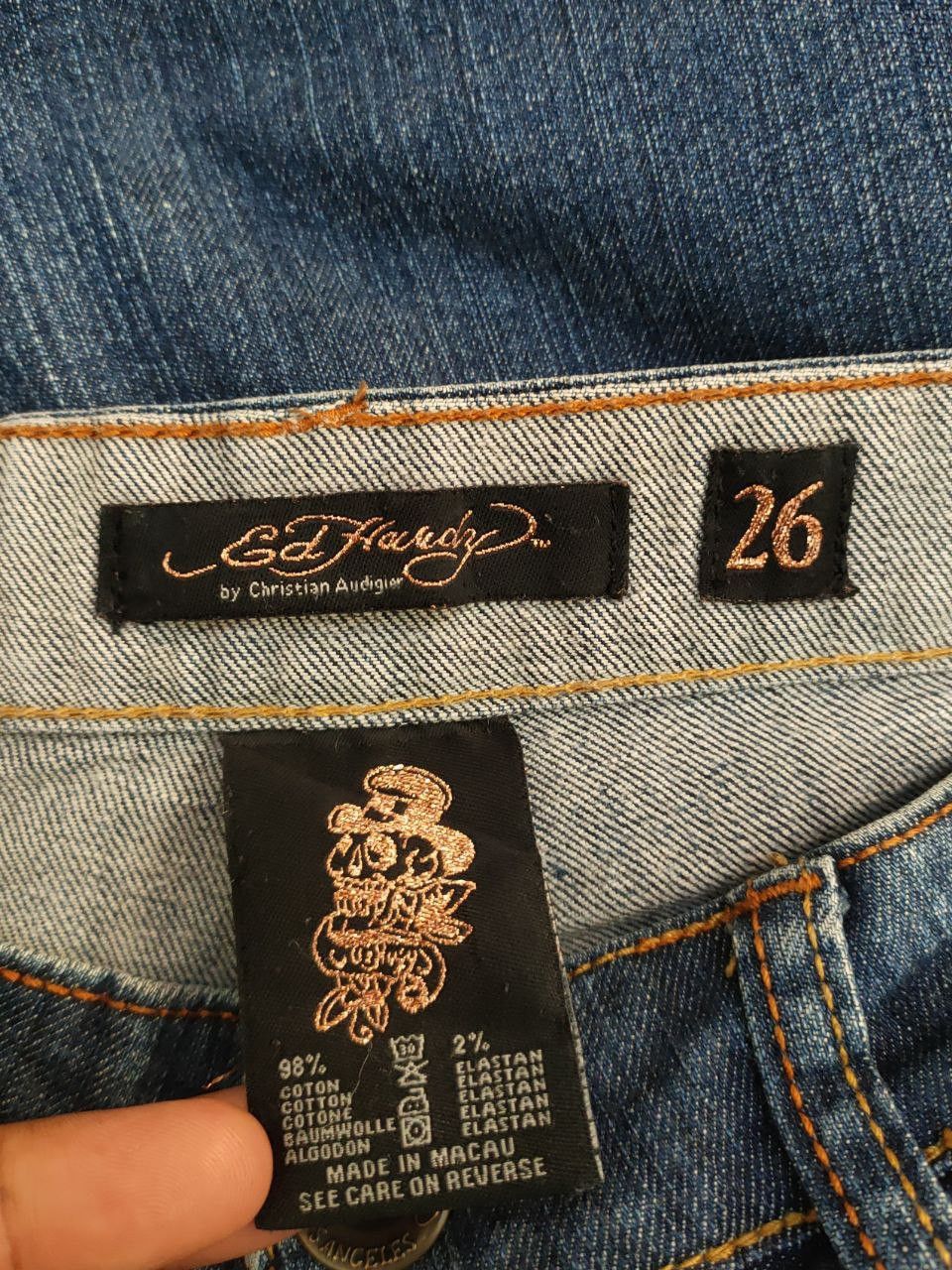 Ed Hardy Ed Hardy Ladies Denim Size 28" / US 6 / IT 42 - 5 Thumbnail
