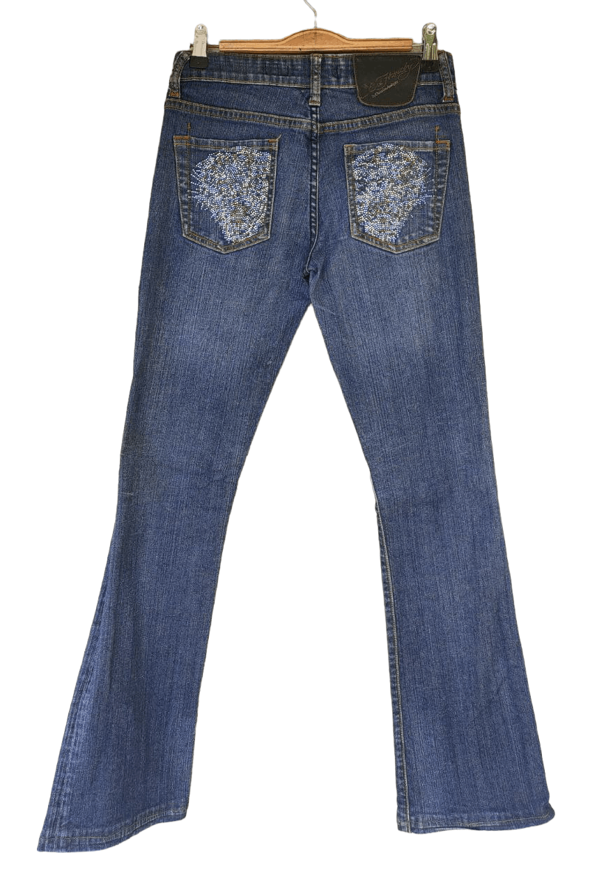 Ed Hardy Ed Hardy Ladies Denim Size 28" / US 6 / IT 42 - 3 Thumbnail