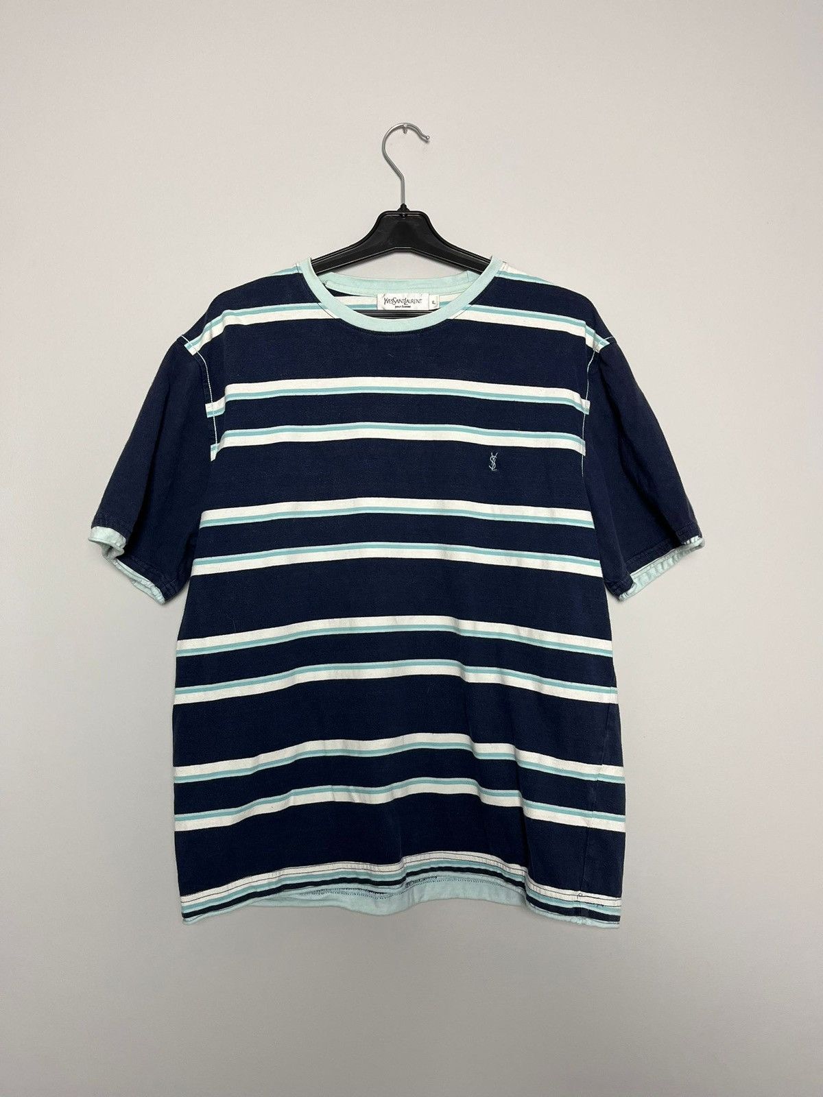 Yves Saint Laurent Yves saint Laurent tshirt logo Size US XL / EU 56 / 4 - 1 Thumbnail