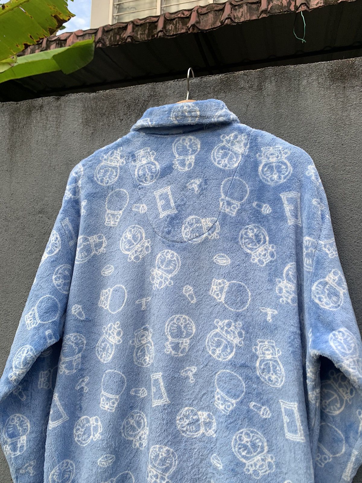 Japanese Brand DORAEMON FUR LONG SLEEVES BUTTON DOWN SHIRT Size US XL / EU 56 / 4 - 12 Thumbnail