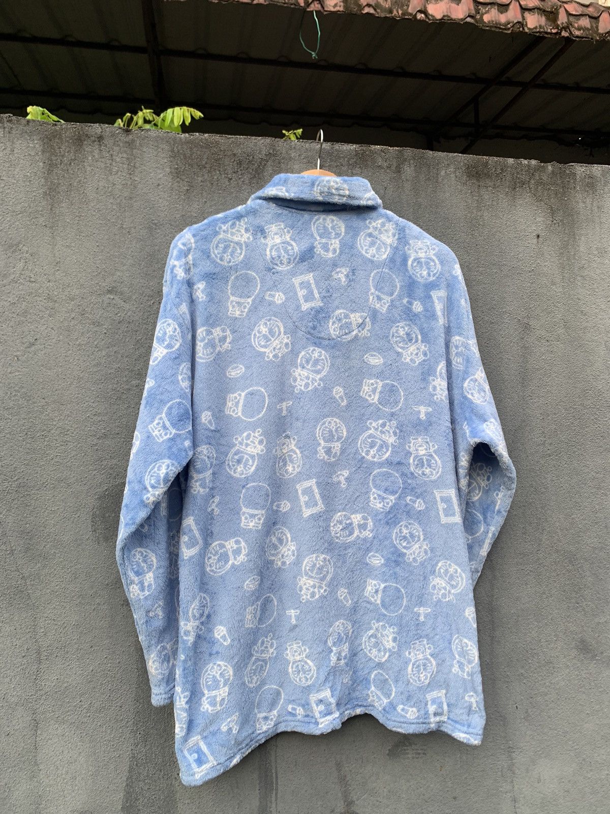 Japanese Brand DORAEMON FUR LONG SLEEVES BUTTON DOWN SHIRT Size US XL / EU 56 / 4 - 11 Thumbnail