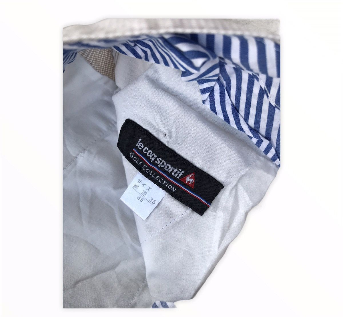 Le Coq Sportif Le Coq Sportif Golf Collection Multipocket Cargo Pants Size US 33 - 9 Thumbnail