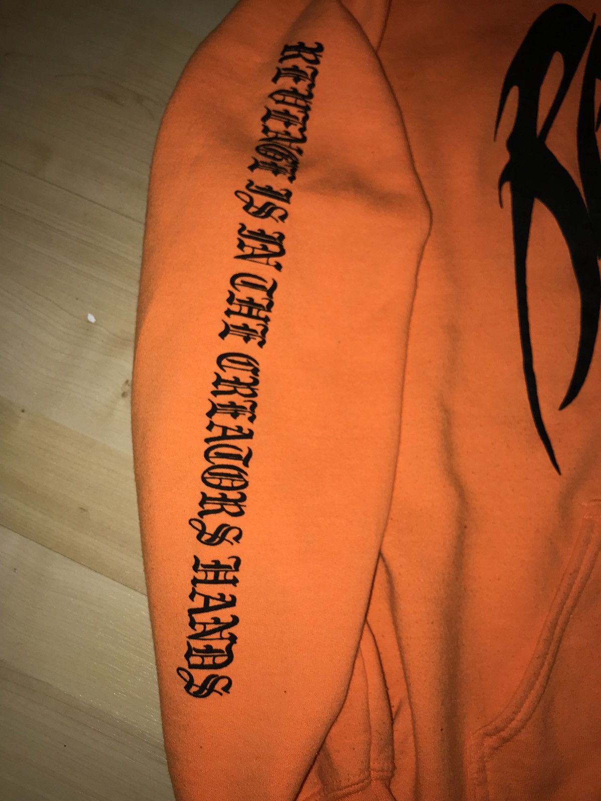 Orange revenge best sale kill hoodie