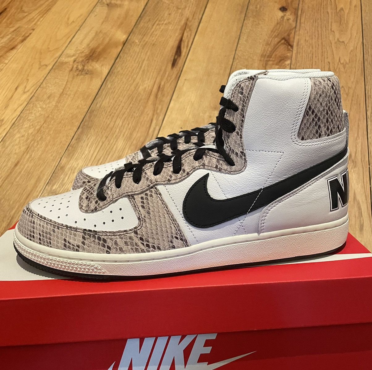 Nike Nike Terminator High Cocoa Snake 2022 Size US 12 / EU 45 - 3 Thumbnail