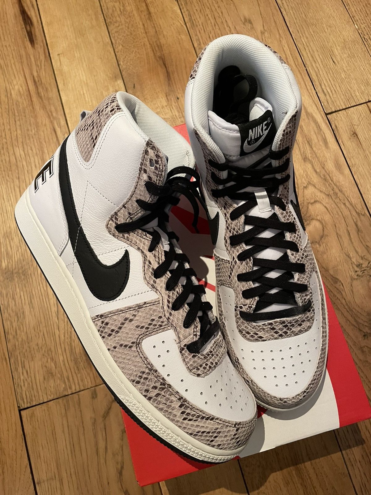 Nike Nike Terminator High Cocoa Snake 2022 Size US 12 / EU 45 - 1 Thumbnail