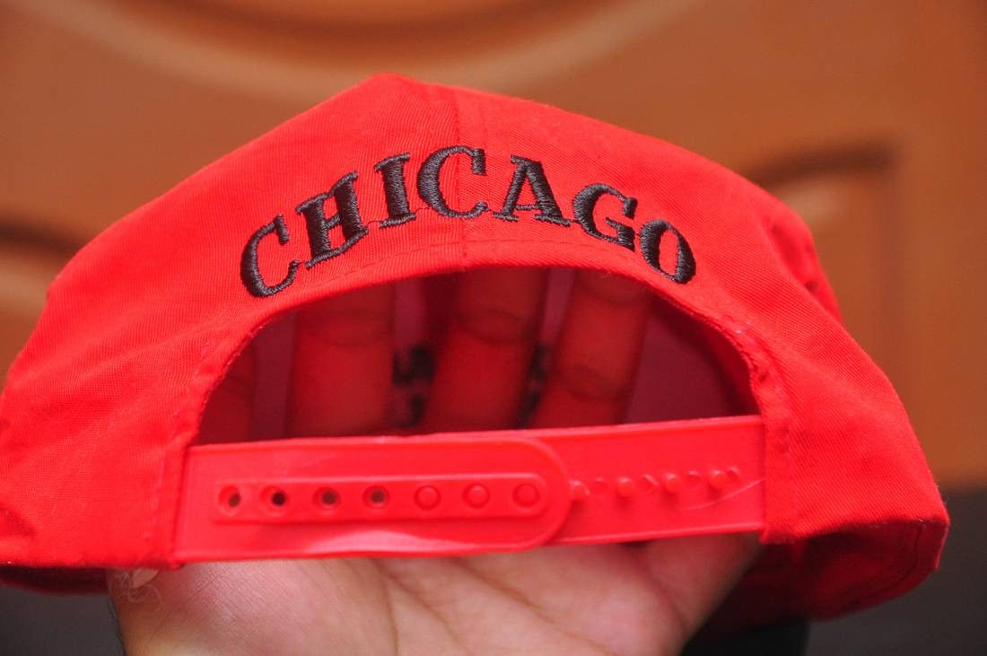 Japanese Brand Vintage Chicago Bulls Cap Size ONE SIZE - 3 Thumbnail