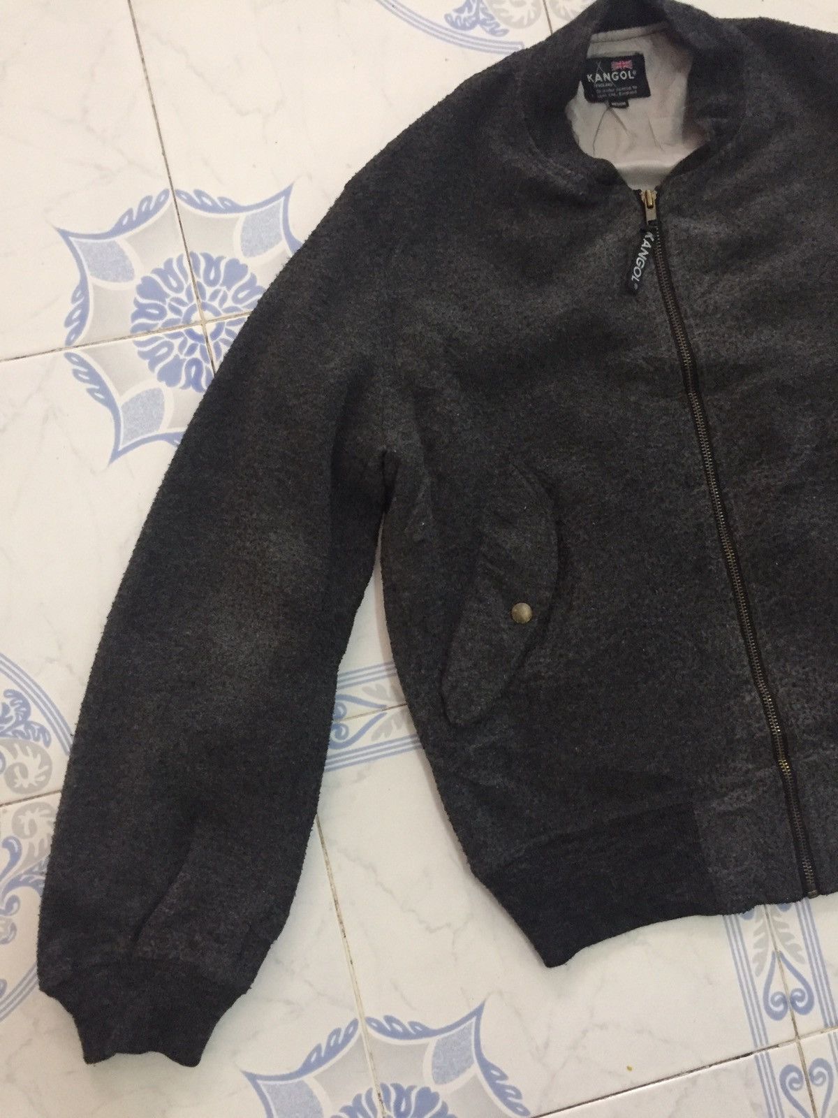 Kangol Kangol England Bomber Style Jacket Size US M / EU 48-50 / 2 - 3 Thumbnail