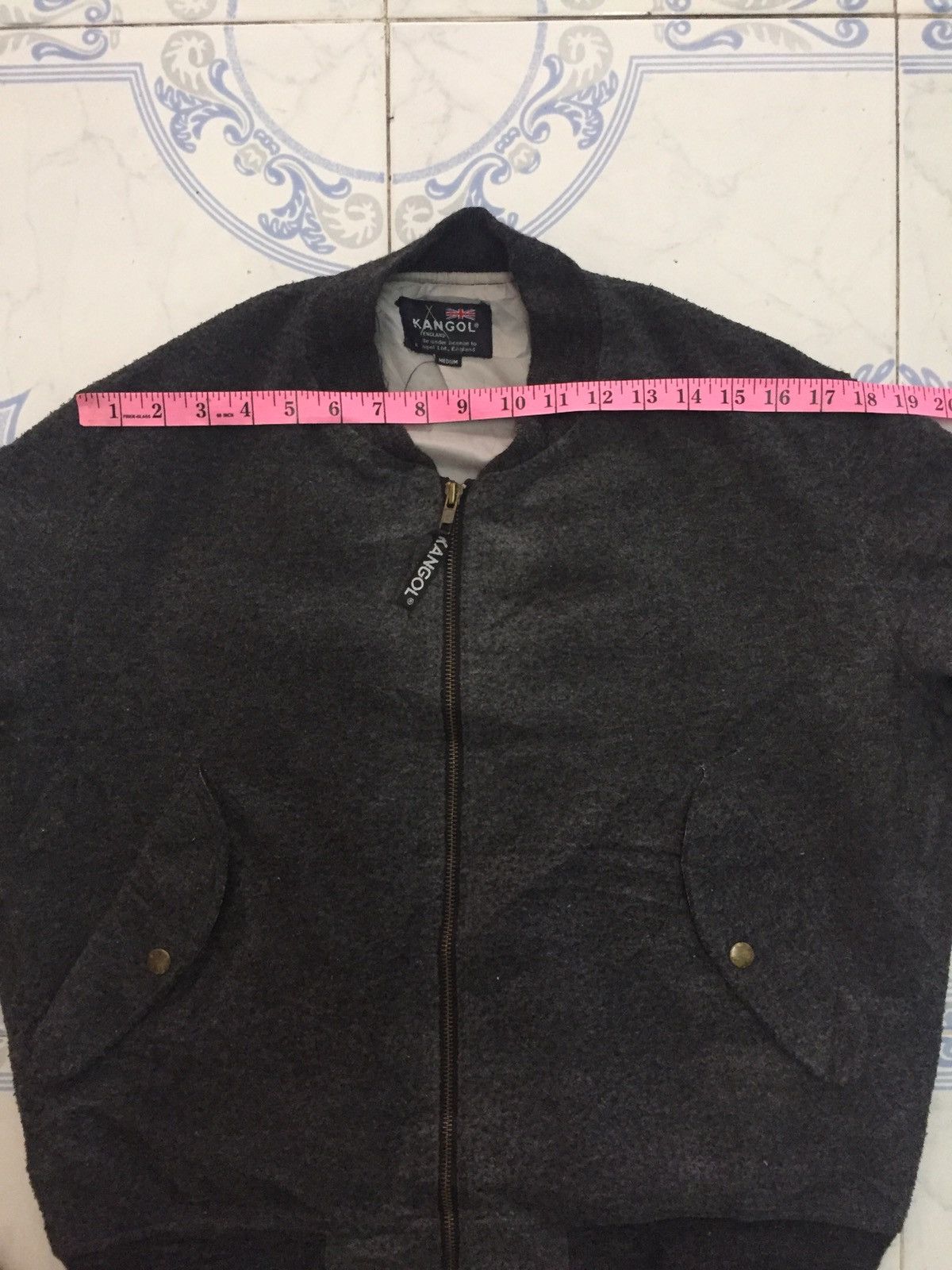 Kangol Kangol England Bomber Style Jacket Size US M / EU 48-50 / 2 - 18 Thumbnail