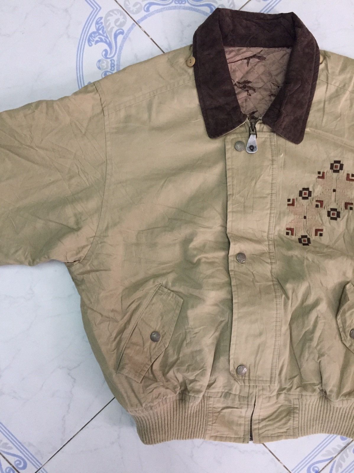 Japanese Brand Move Up Art Bomber Style Jacket Size US M / EU 48-50 / 2 - 3 Thumbnail