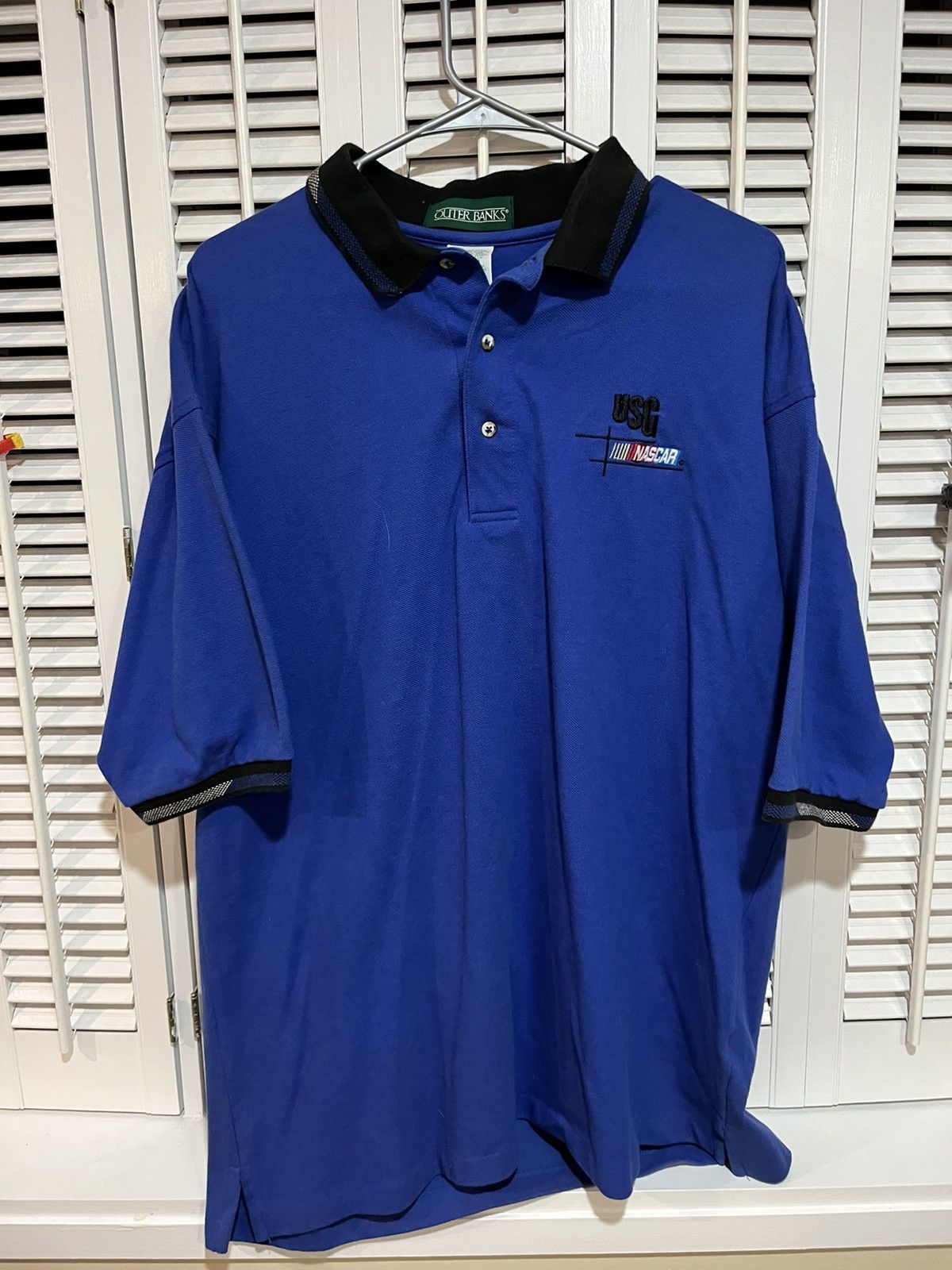 NASCAR × Vintage Y2k Nascar Polo Shirt Size US XL / EU 56 / 4 - 1 Thumbnail