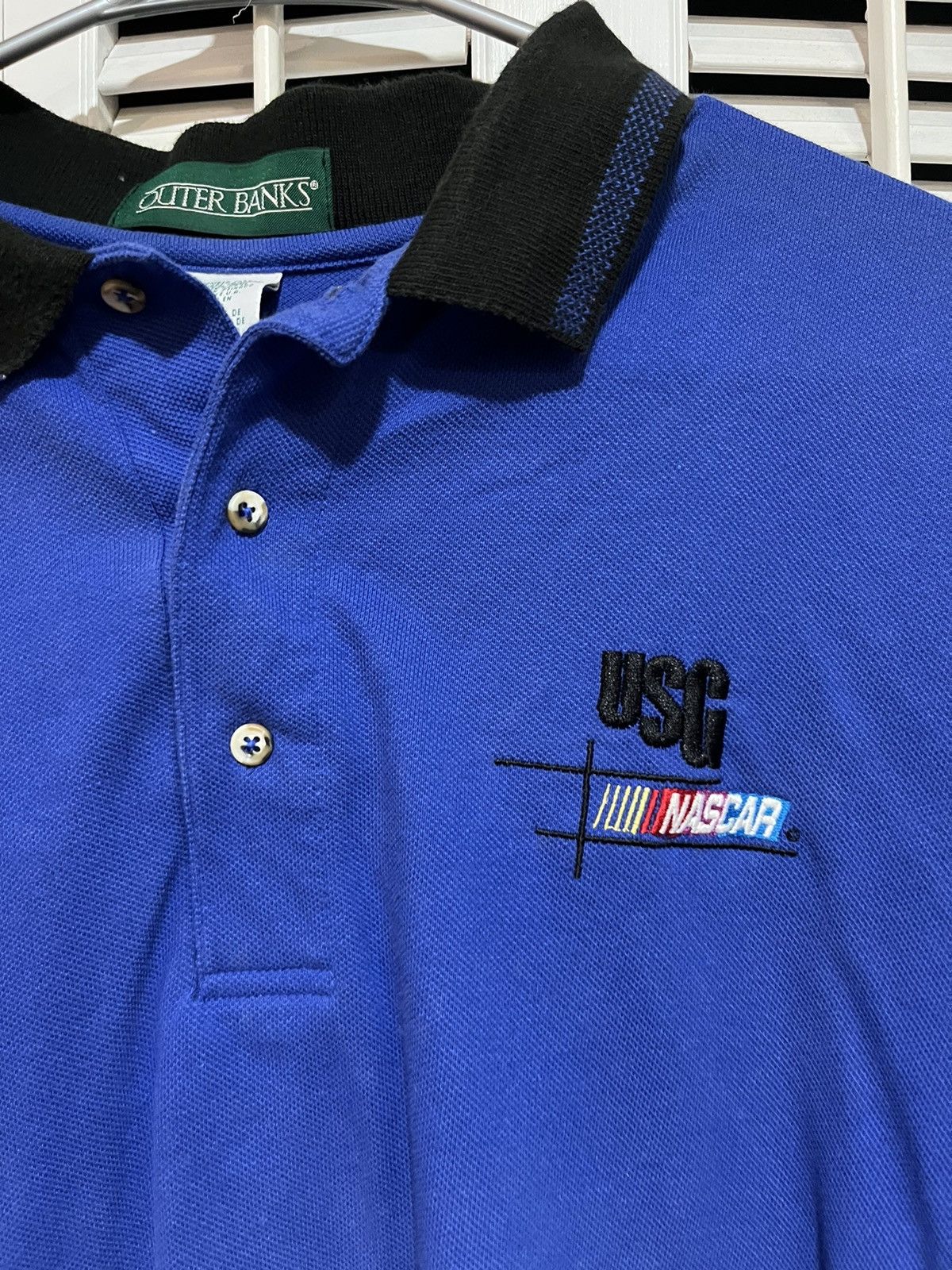 NASCAR × Vintage Y2k Nascar Polo Shirt Size US XL / EU 56 / 4 - 4 Thumbnail