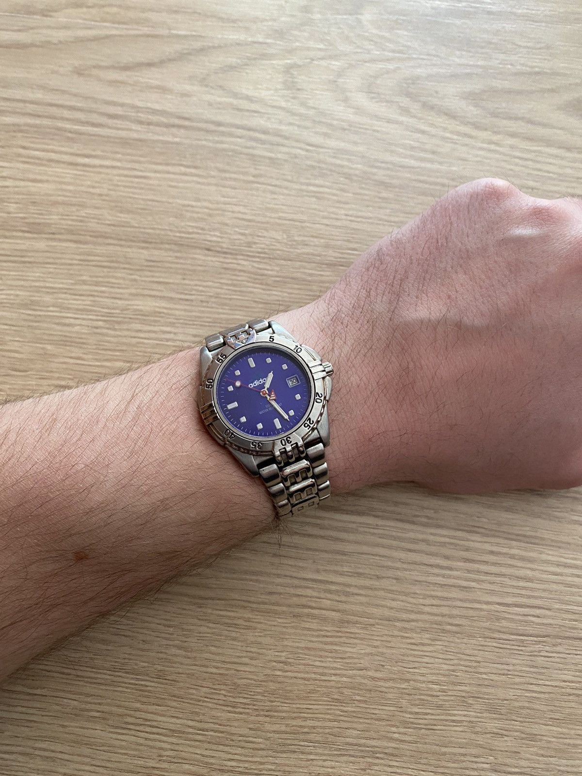 Adidas × Vintage Vintage Adidas Quartz Water Resistant 100M YK2 Watch Size ONE SIZE - 1 Thumbnail