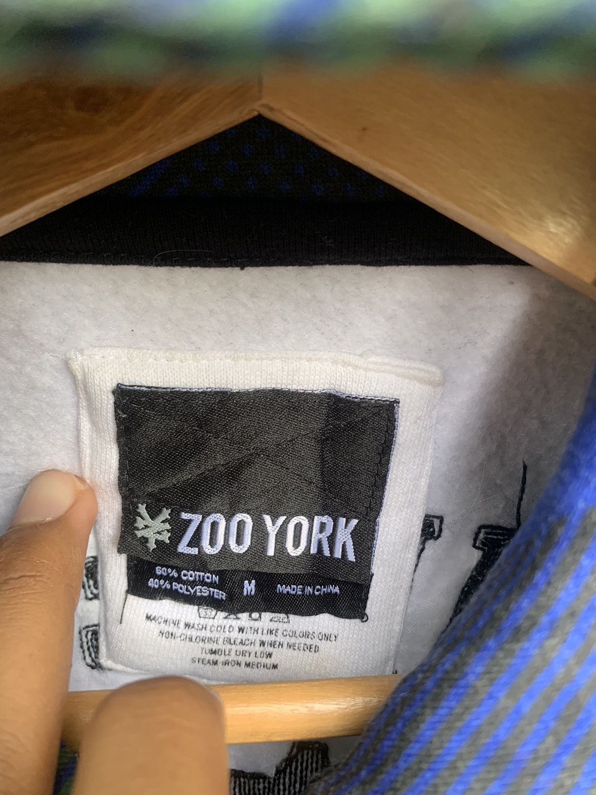 Zoo York Vintage Zoo york Flannels Design Zipper Hoodie Size US M / EU 48-50 / 2 - 11 Thumbnail