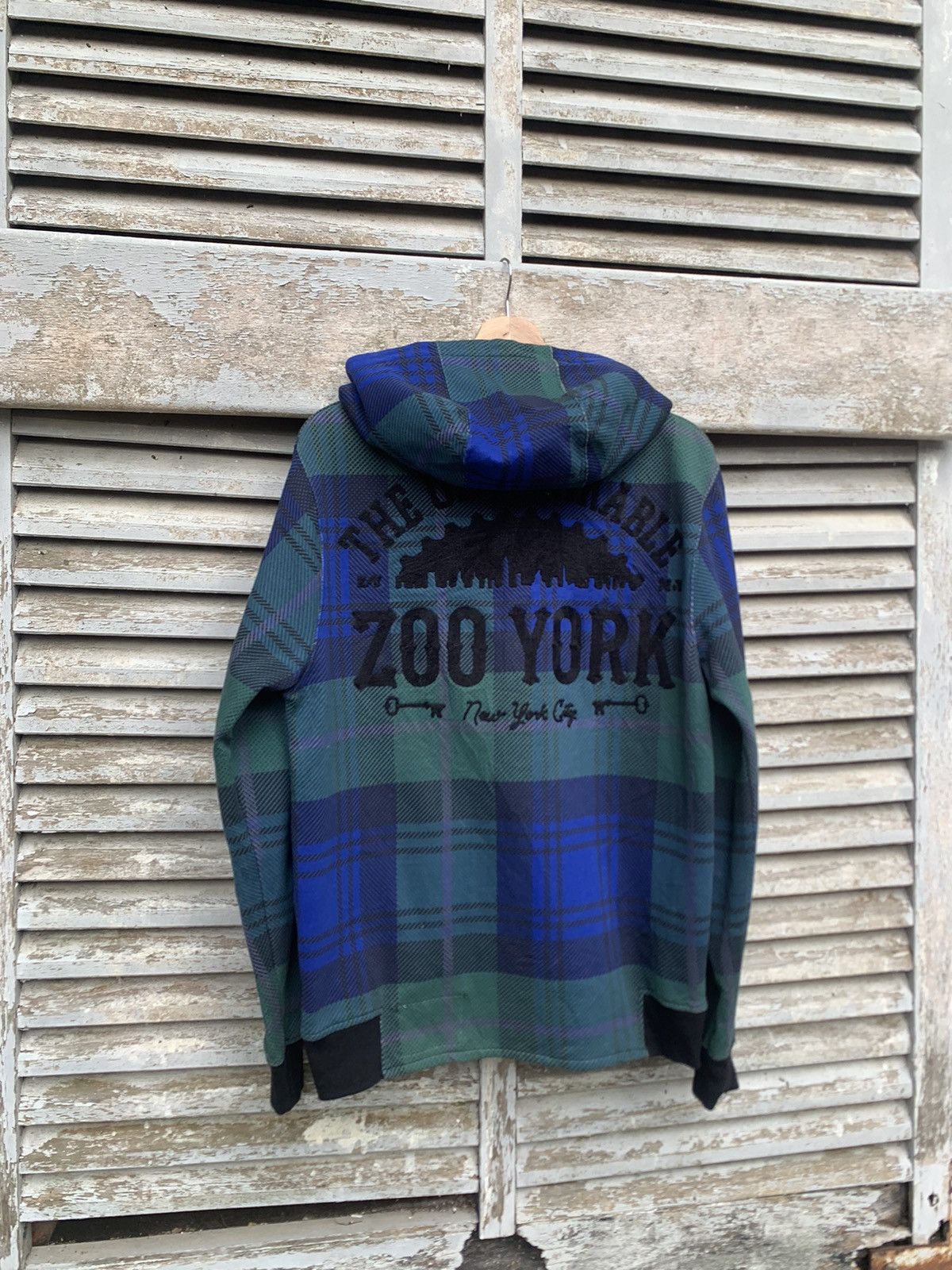 Zoo York Vintage Zoo york Flannels Design Zipper Hoodie Size US M / EU 48-50 / 2 - 8 Thumbnail