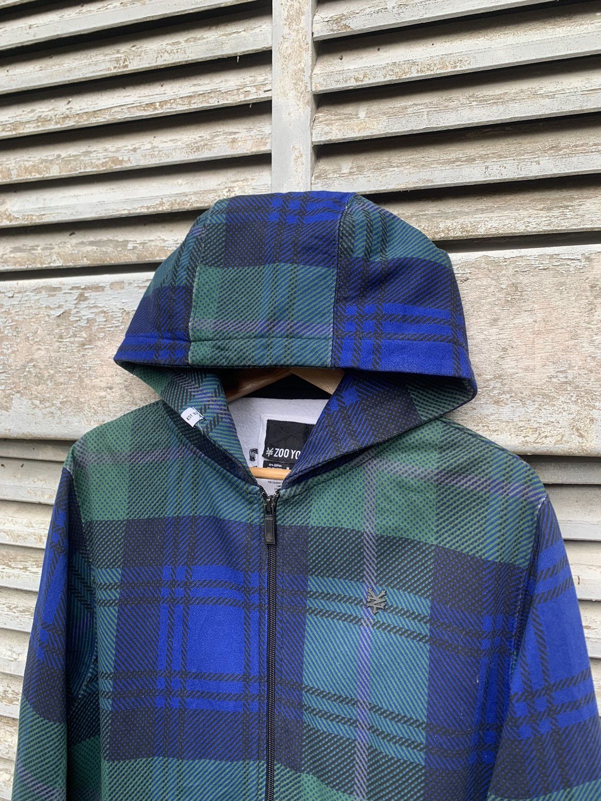 Zoo York Vintage Zoo york Flannels Design Zipper Hoodie Size US M / EU 48-50 / 2 - 4 Thumbnail