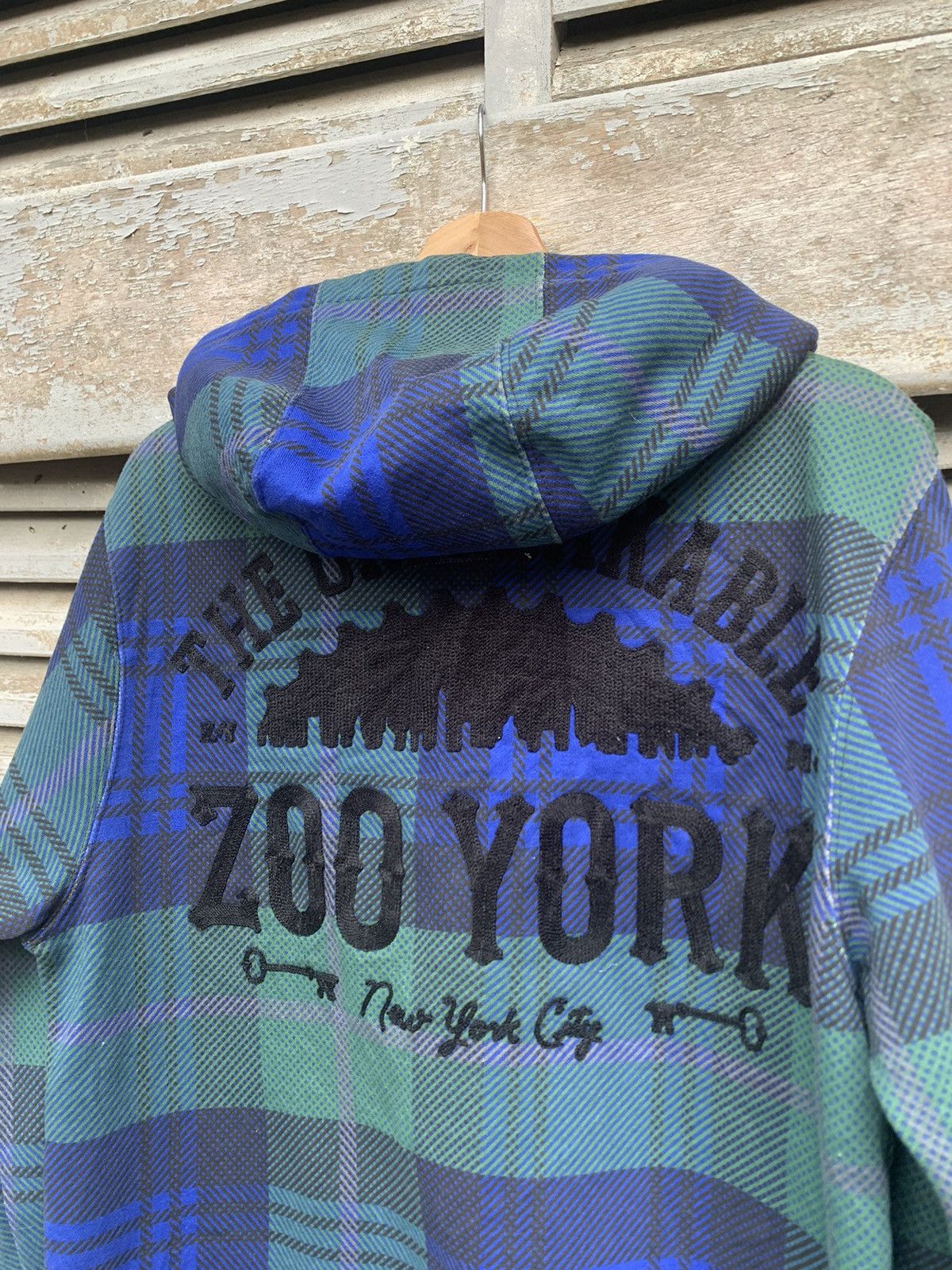 Zoo York Vintage Zoo york Flannels Design Zipper Hoodie Size US M / EU 48-50 / 2 - 10 Thumbnail