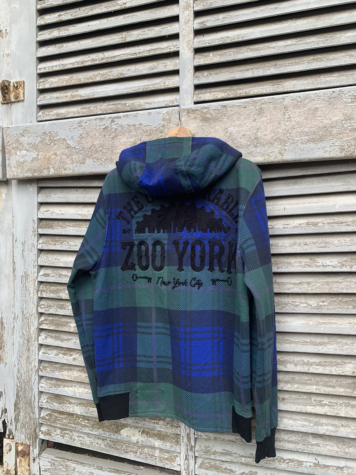 Zoo York Vintage Zoo york Flannels Design Zipper Hoodie Size US M / EU 48-50 / 2 - 9 Thumbnail