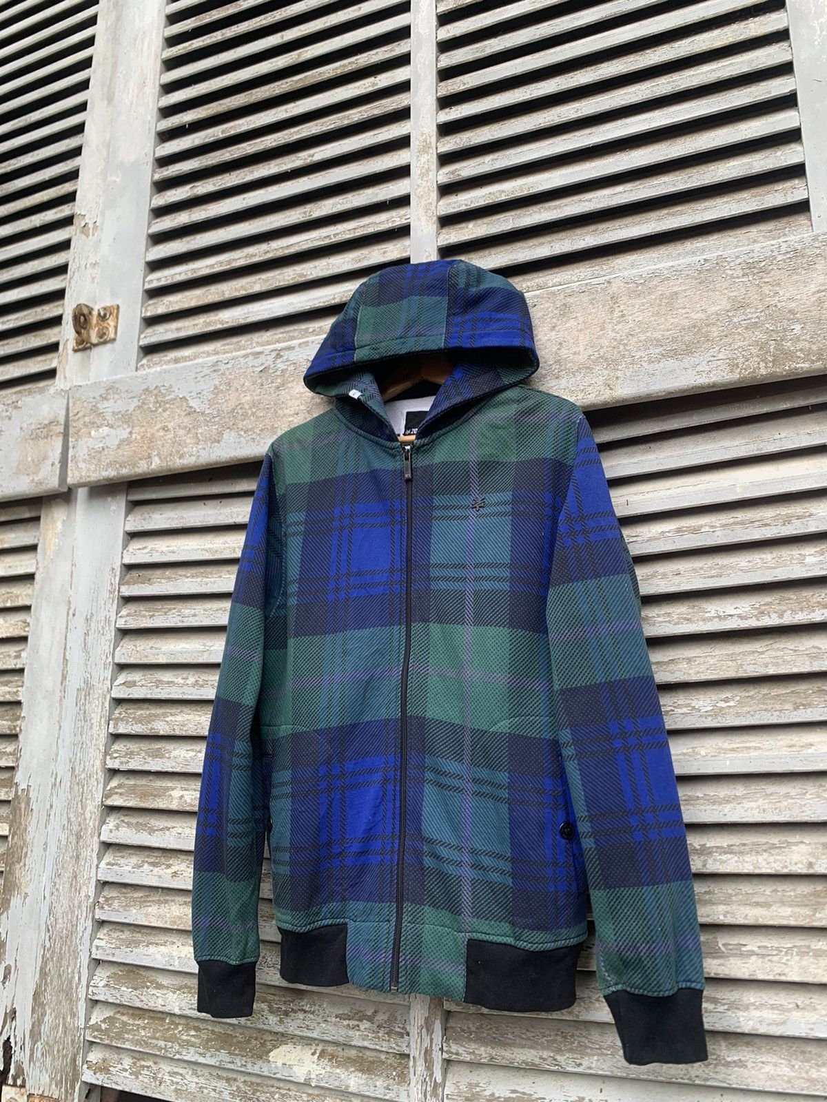 Zoo York Vintage Zoo york Flannels Design Zipper Hoodie Size US M / EU 48-50 / 2 - 5 Thumbnail