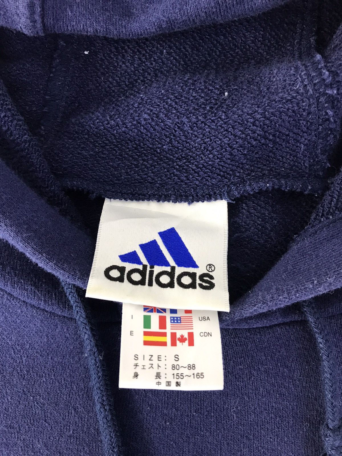 Adidas Sweatshirt Adidas Multicolour Double Pocket Hoodie Style Size US L / EU 52-54 / 3 - 5 Thumbnail