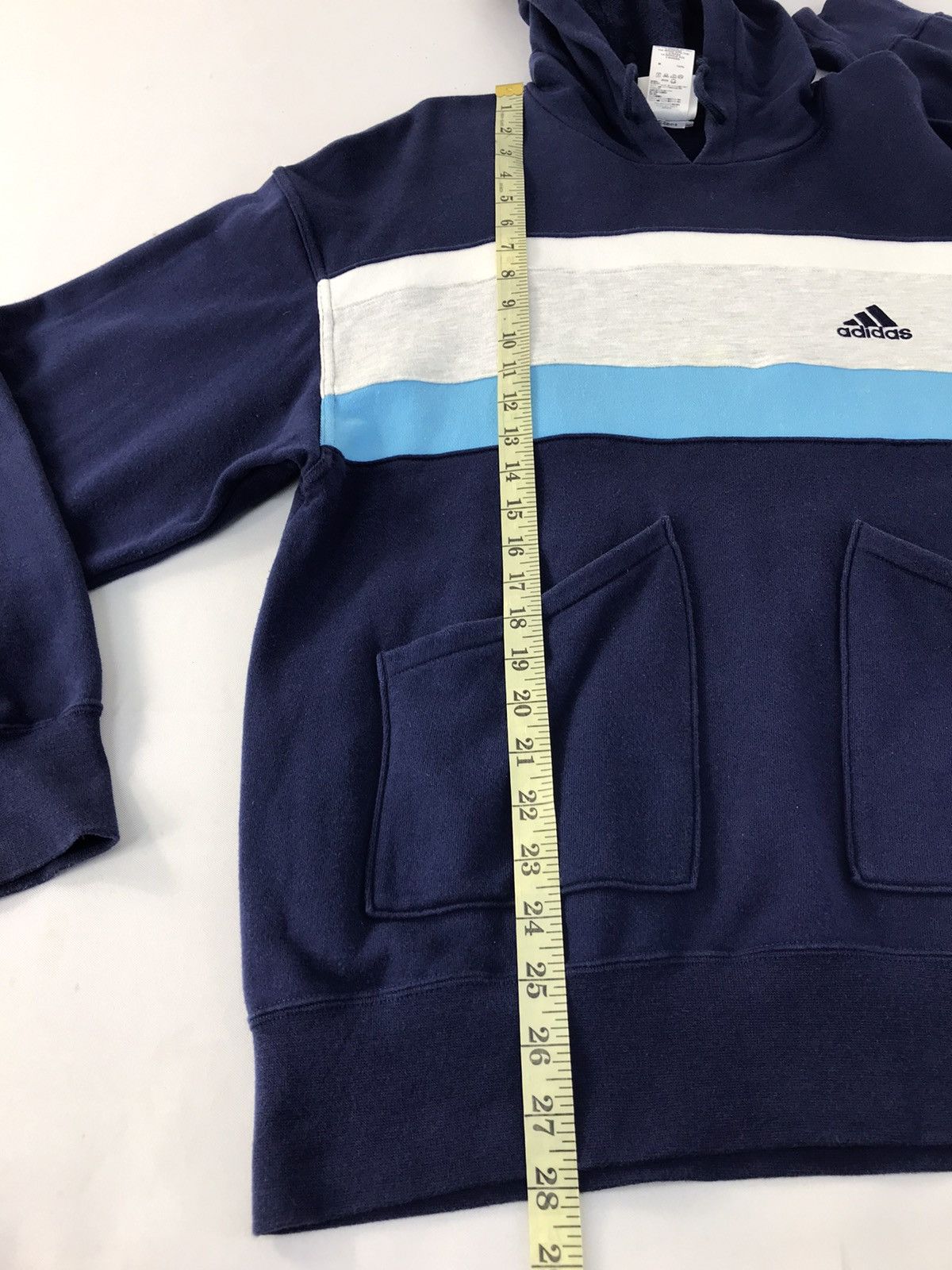 Adidas Sweatshirt Adidas Multicolour Double Pocket Hoodie Style Size US L / EU 52-54 / 3 - 10 Thumbnail