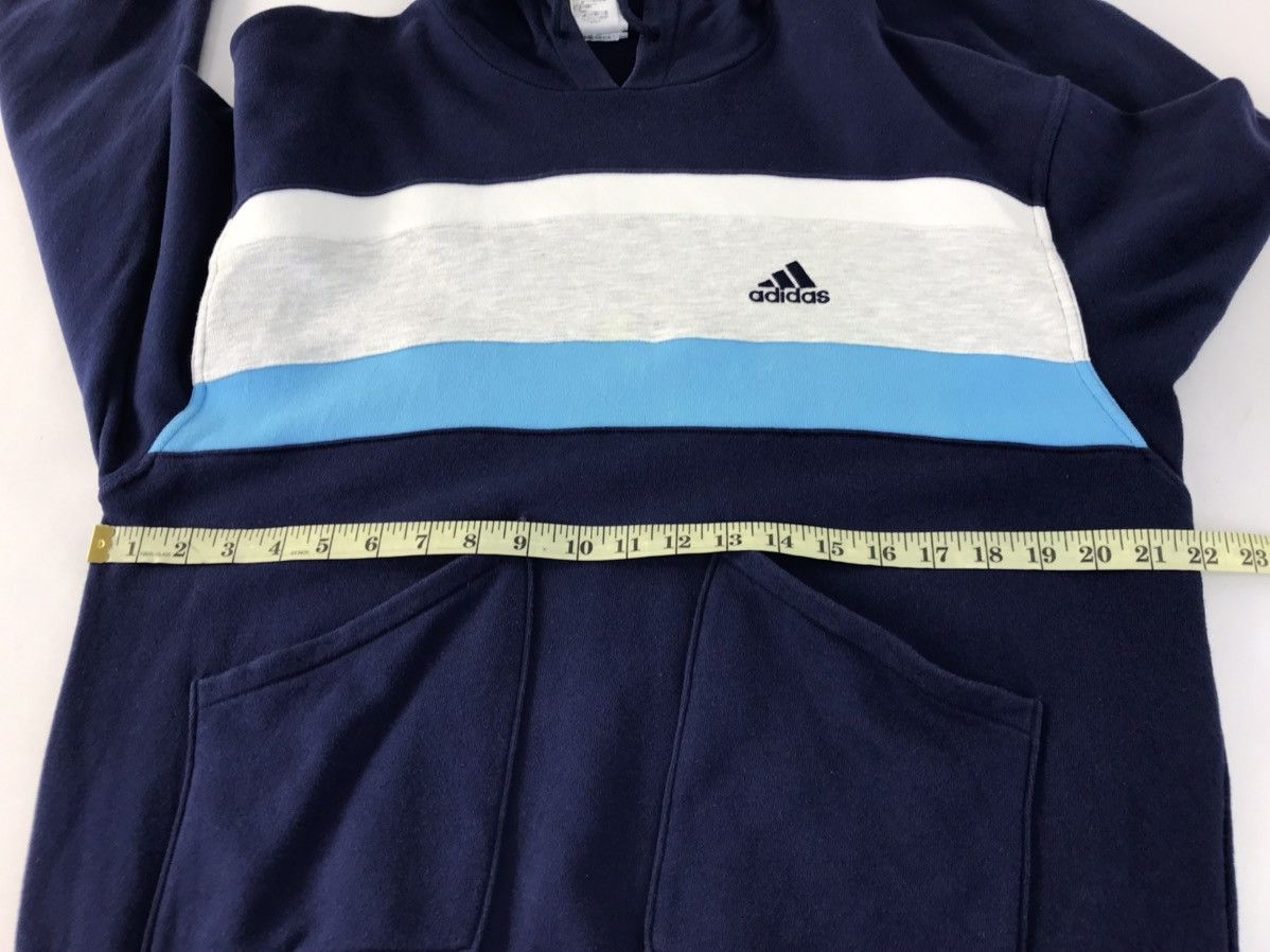 Adidas Sweatshirt Adidas Multicolour Double Pocket Hoodie Style Size US L / EU 52-54 / 3 - 9 Thumbnail