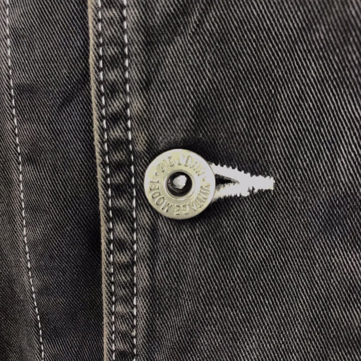 Big John × Vintage Big John Worker Denim Chore Jacket Size US L / EU 52-54 / 3 - 9 Thumbnail